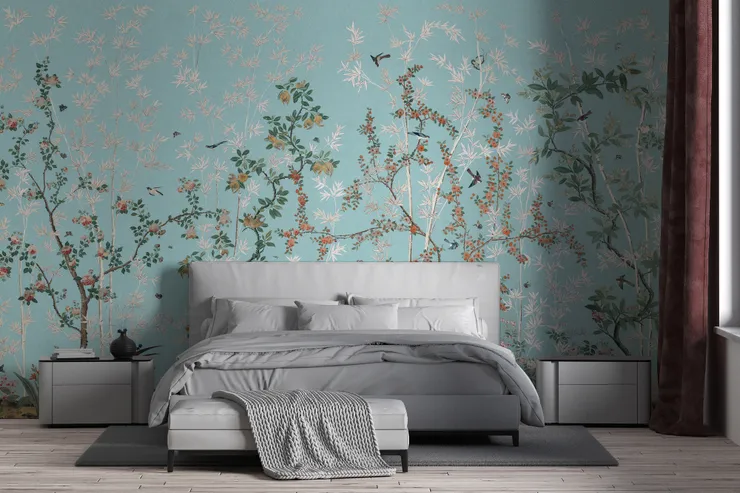 Blue Chinoiserie