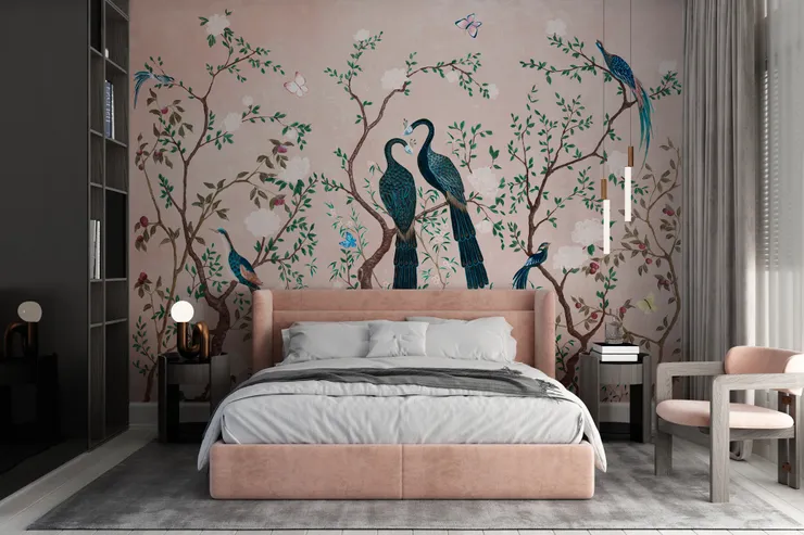 Pink Chinoiserie