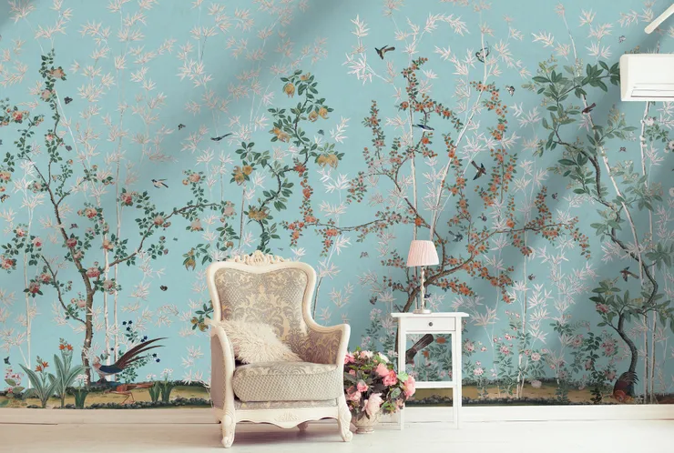 Blue Chinoiserie