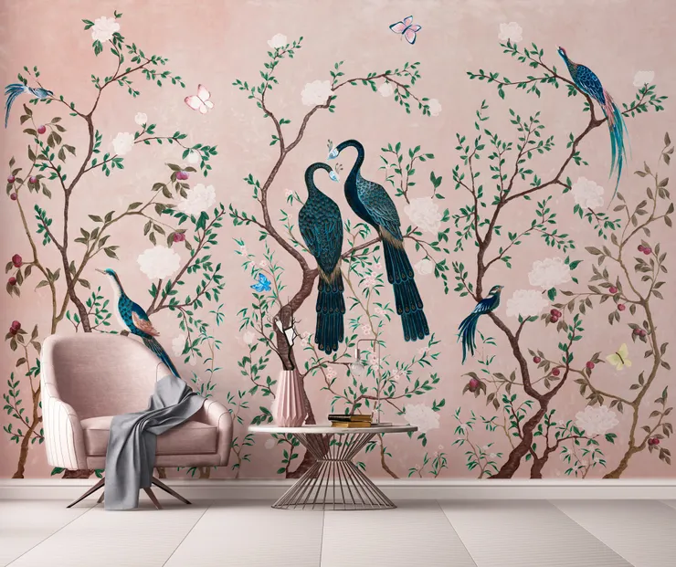 Pink Chinoiserie