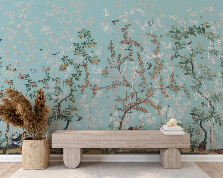 Blue Chinoiserie