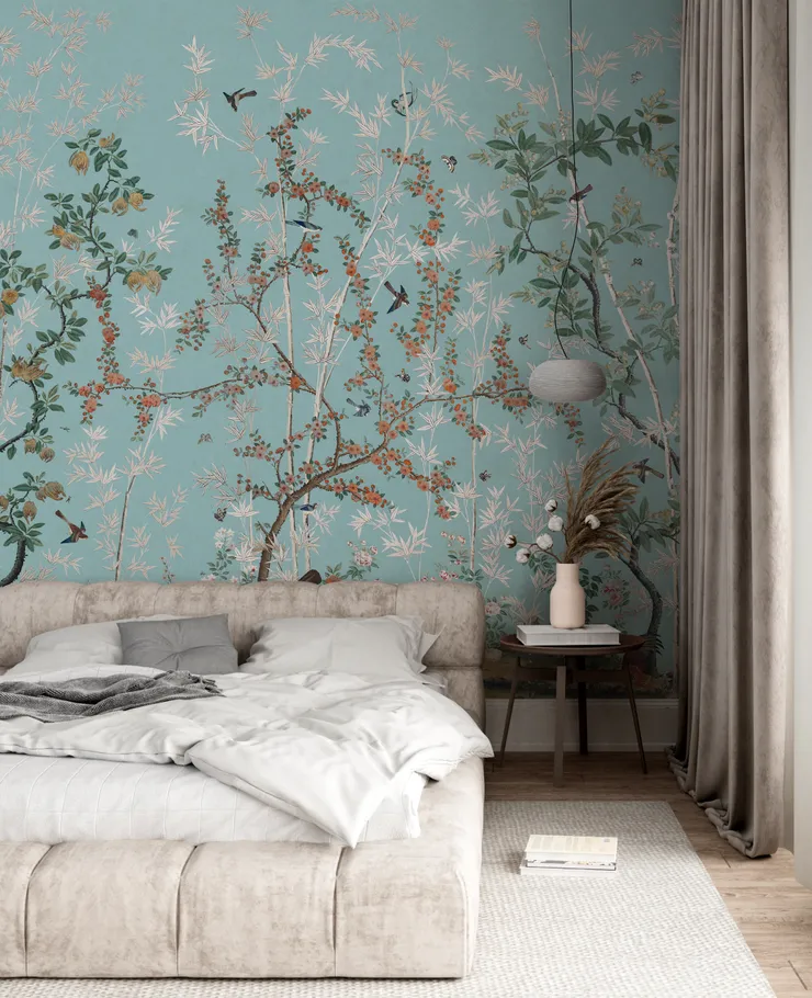 Blue Chinoiserie