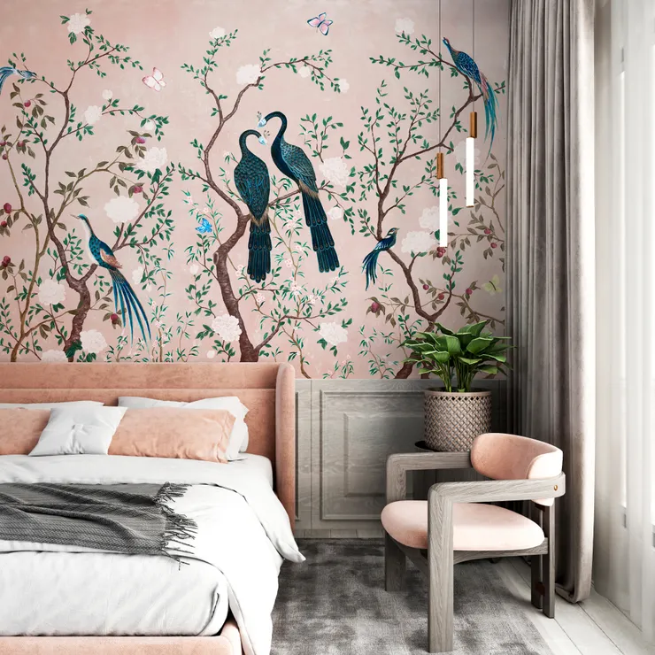 Pink Chinoiserie